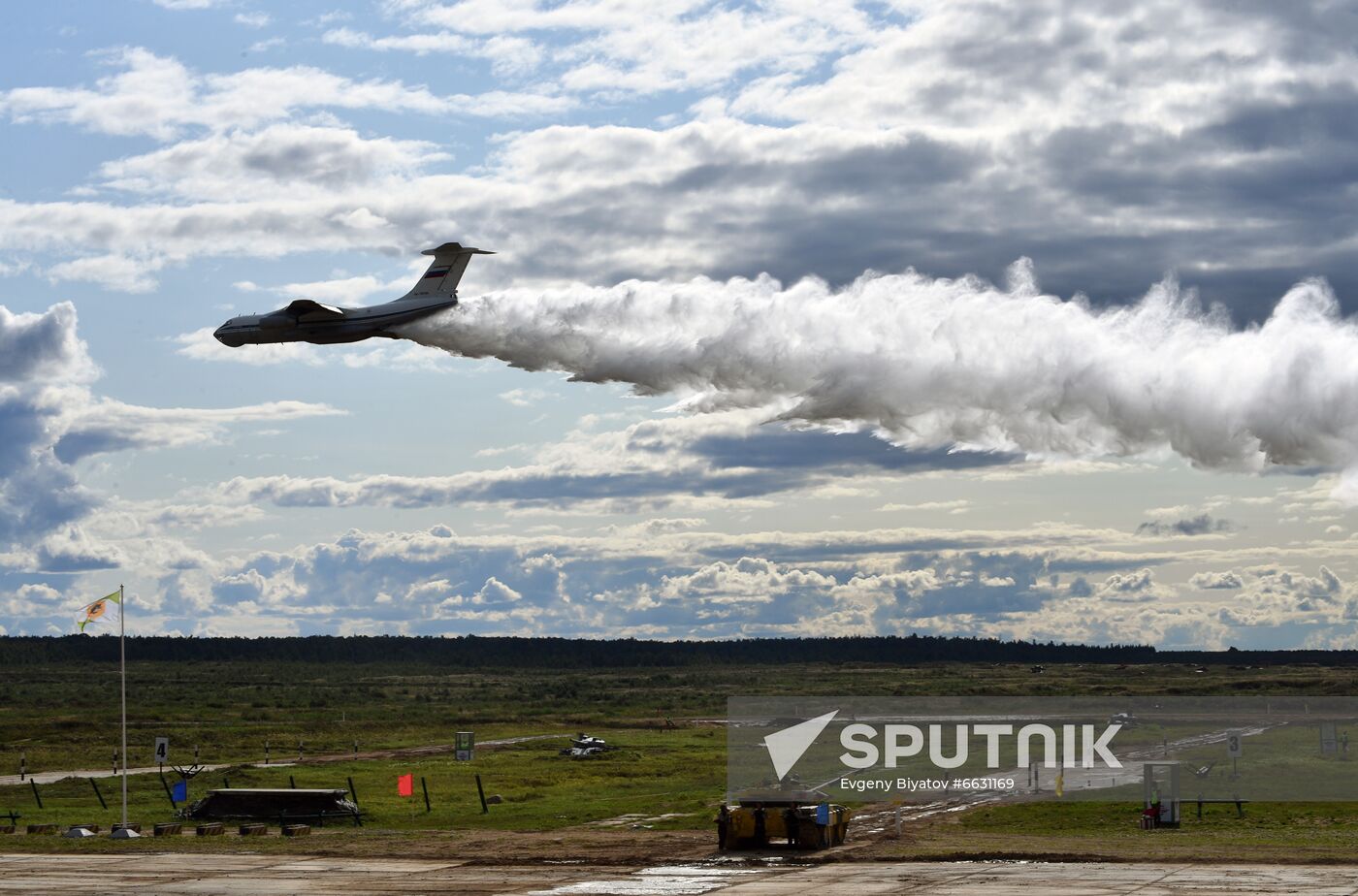 Russia Army Games Tank Biathlon