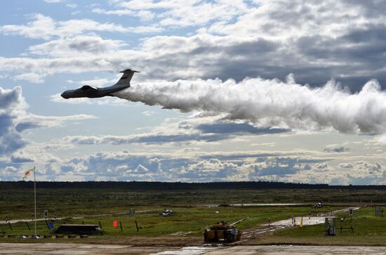 Russia Army Games Tank Biathlon