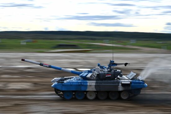 Russia Army Games Tank Biathlon