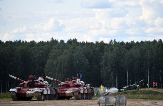 Russia Army Games Tank Biathlon