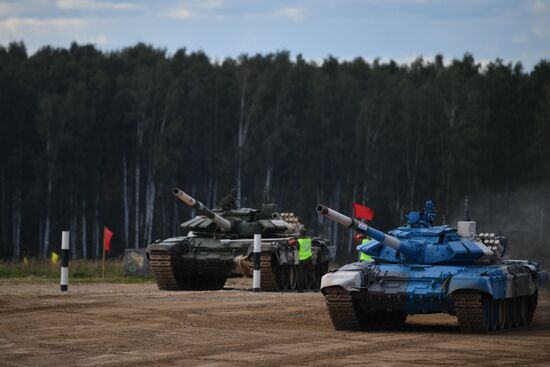 Russia Army Games Tank Biathlon