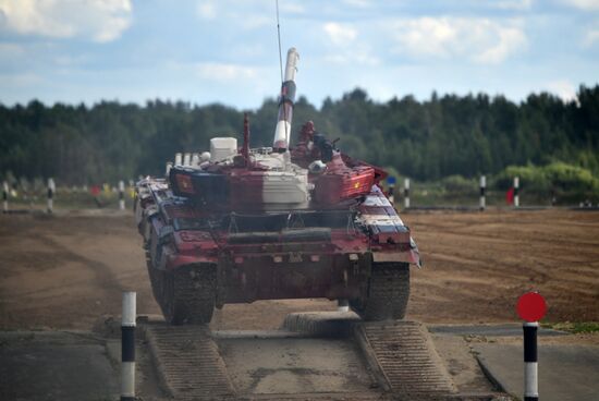 Russia Army Games Tank Biathlon