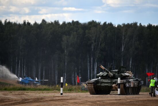 Russia Army Games Tank Biathlon