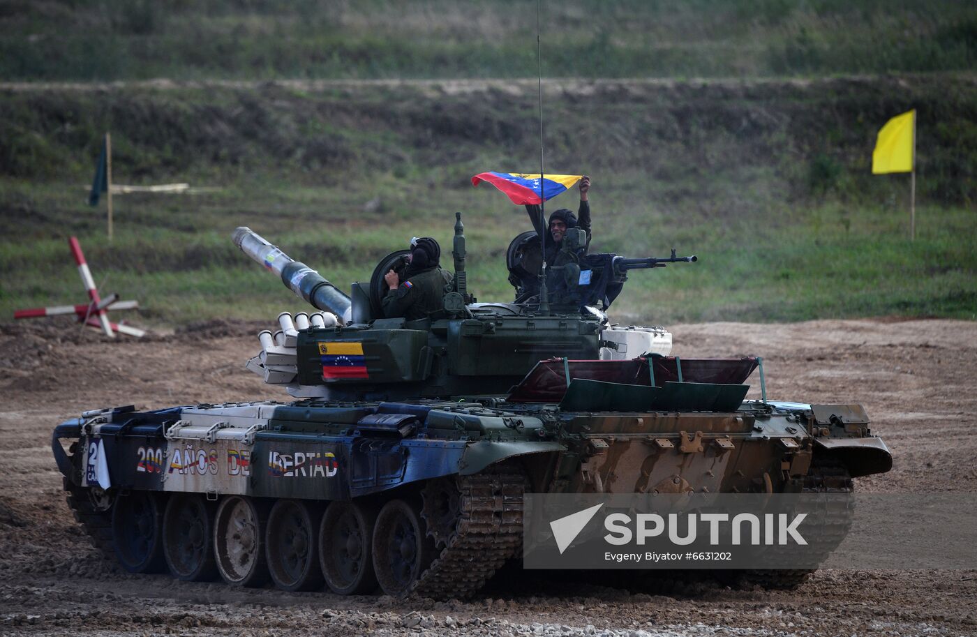 Russia Army Games Tank Biathlon