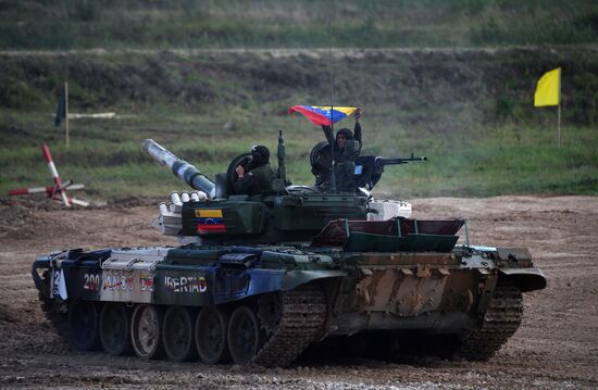 Russia Army Games Tank Biathlon