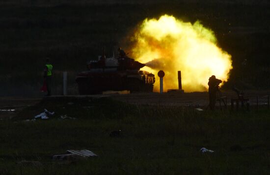 Russia Army Games Tank Biathlon