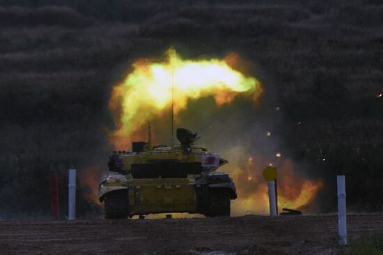 Russia Army Games Tank Biathlon