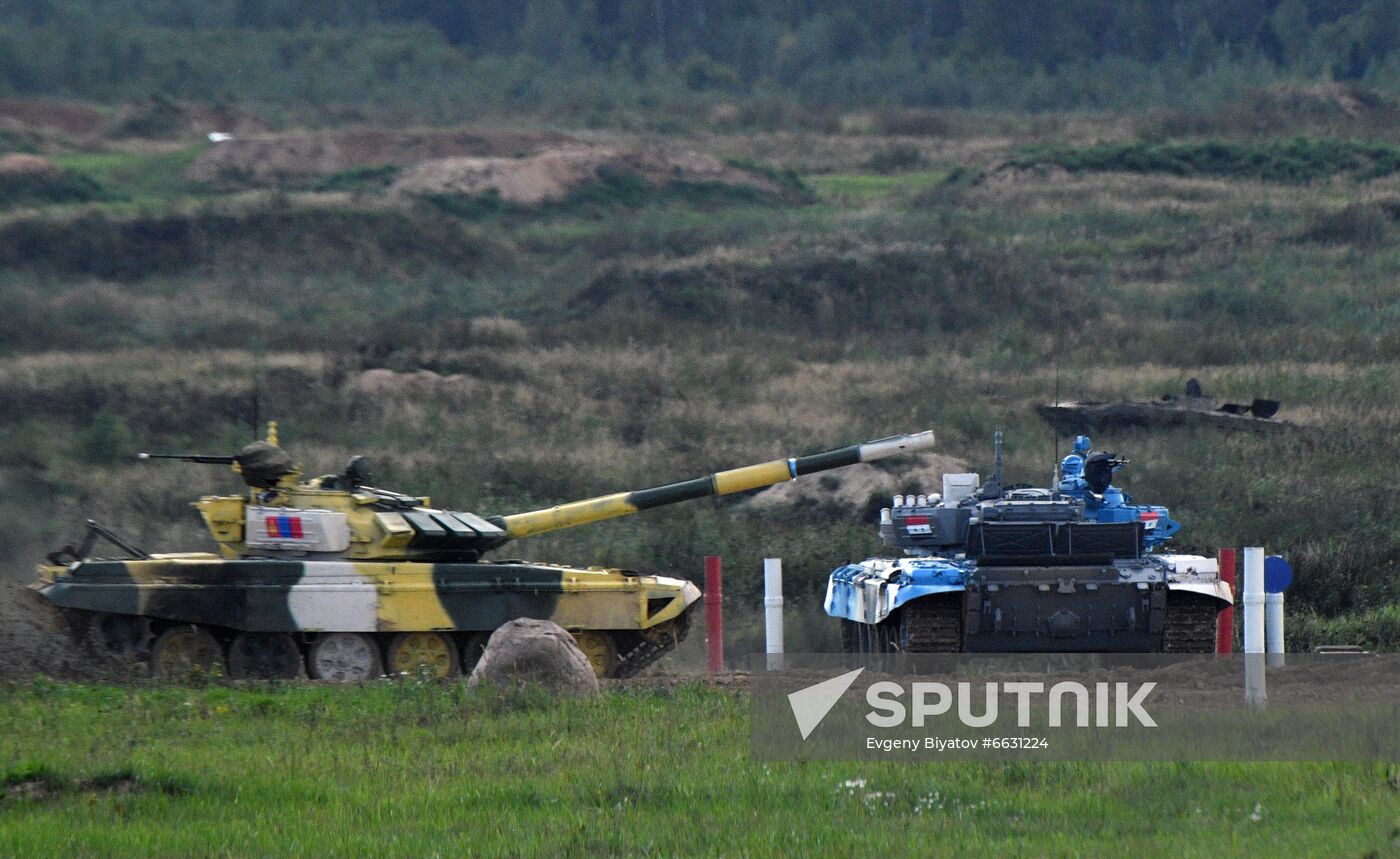 Russia Army Games Tank Biathlon