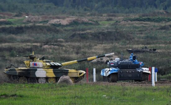 Russia Army Games Tank Biathlon