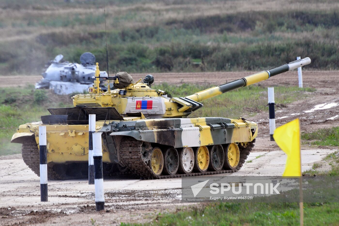 Russia Army Games Tank Biathlon