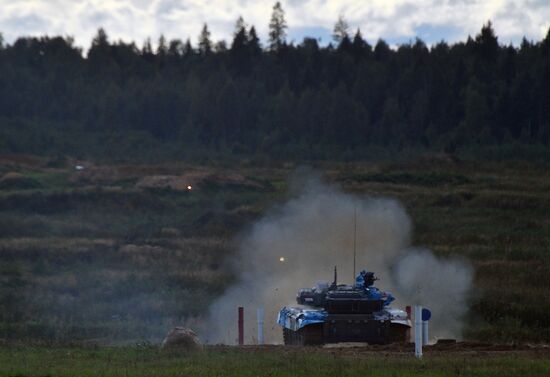 Russia Army Games Tank Biathlon