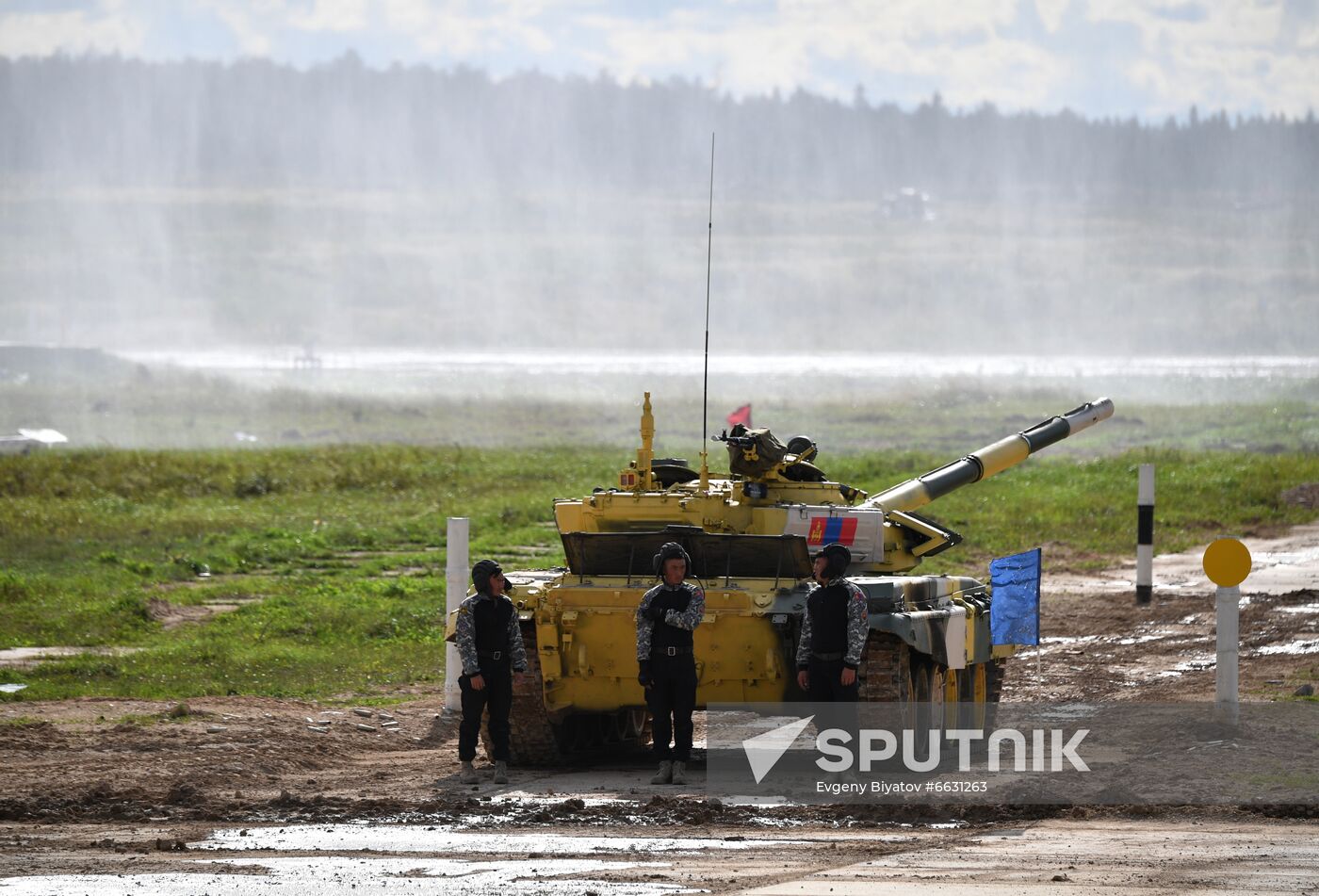 Russia Army Games Tank Biathlon