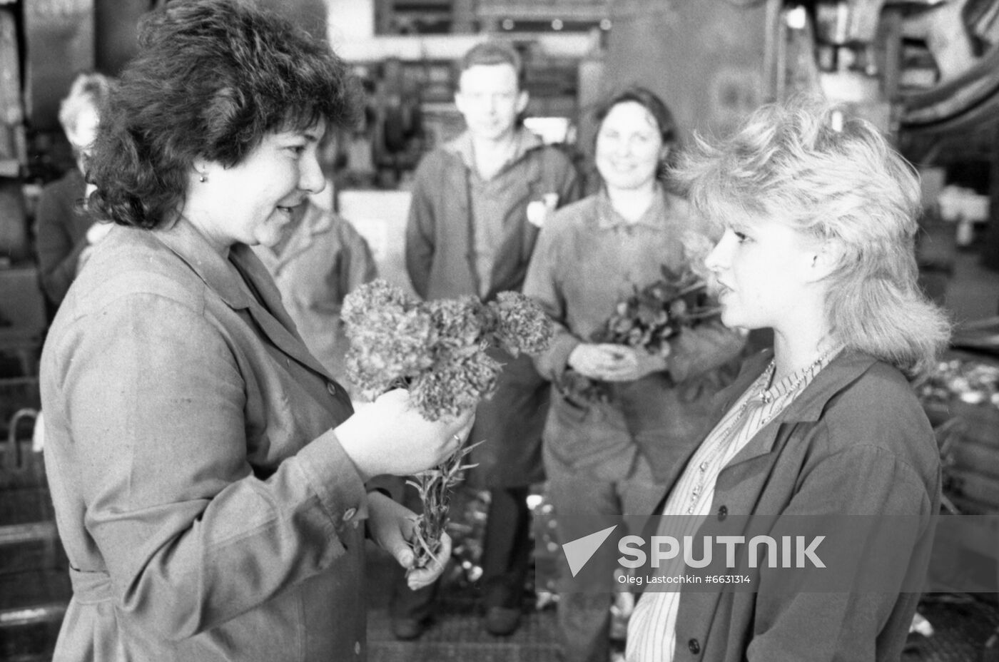 Worker of Lenin Komsomol Automobile Plant Lena Petrova