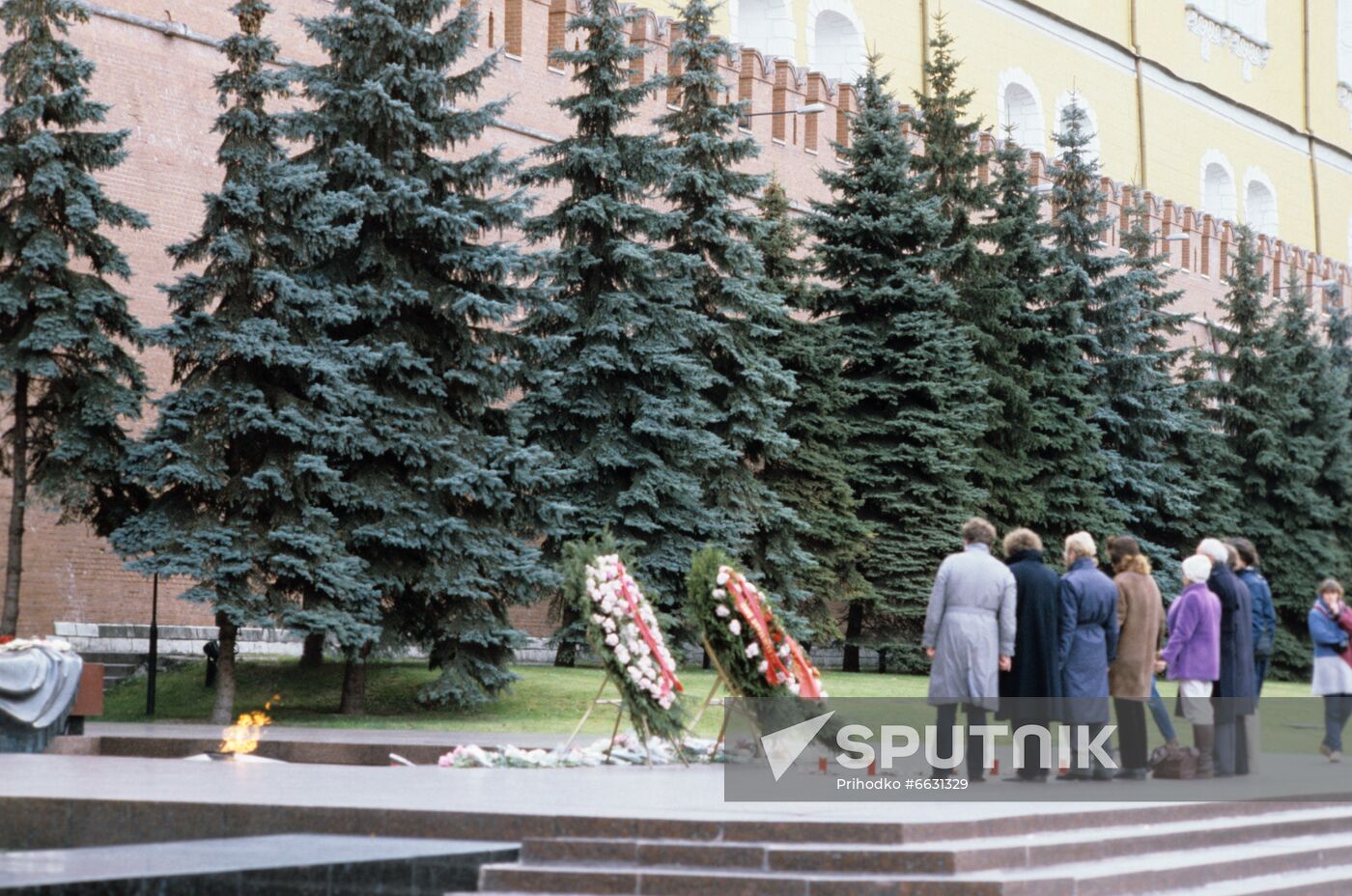 German Green Party delegation visit Soviet Union