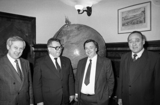Finnish Minister of Transport Pekka Vennamo's visit to USSR