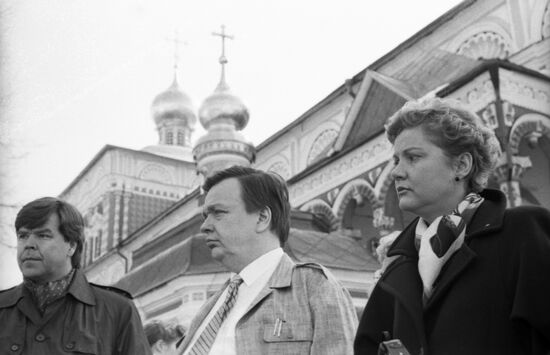 Finnish Minister of Transport Pekka Vennamo's visit to USSR