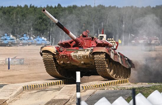 Russia Army Games Tank Biathlon