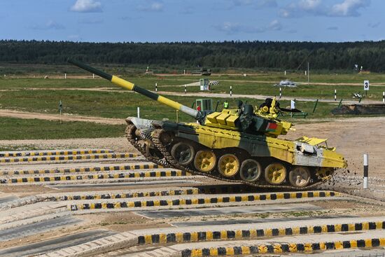 Russia Army Games Tank Biathlon