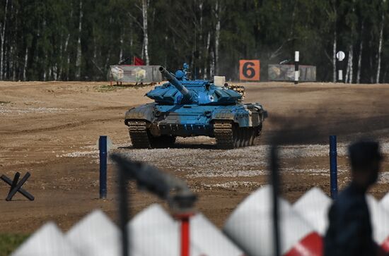 Russia Army Games Tank Biathlon