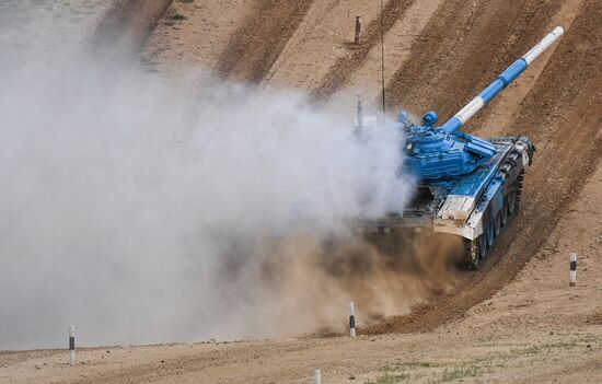 Russia Army Games Tank Biathlon