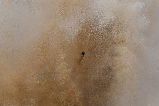 Russia Army Games Tank Biathlon