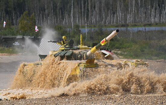 Russia Army Games Tank Biathlon