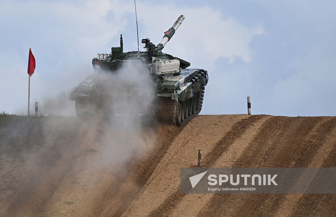 Russia Army Games Tank Biathlon