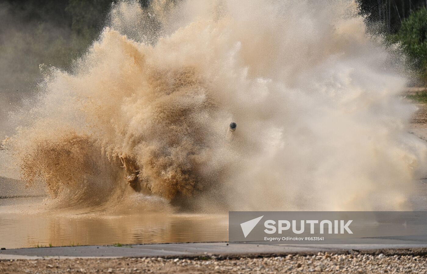Russia Army Games Tank Biathlon