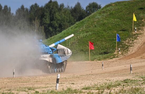 Russia Army Games Tank Biathlon