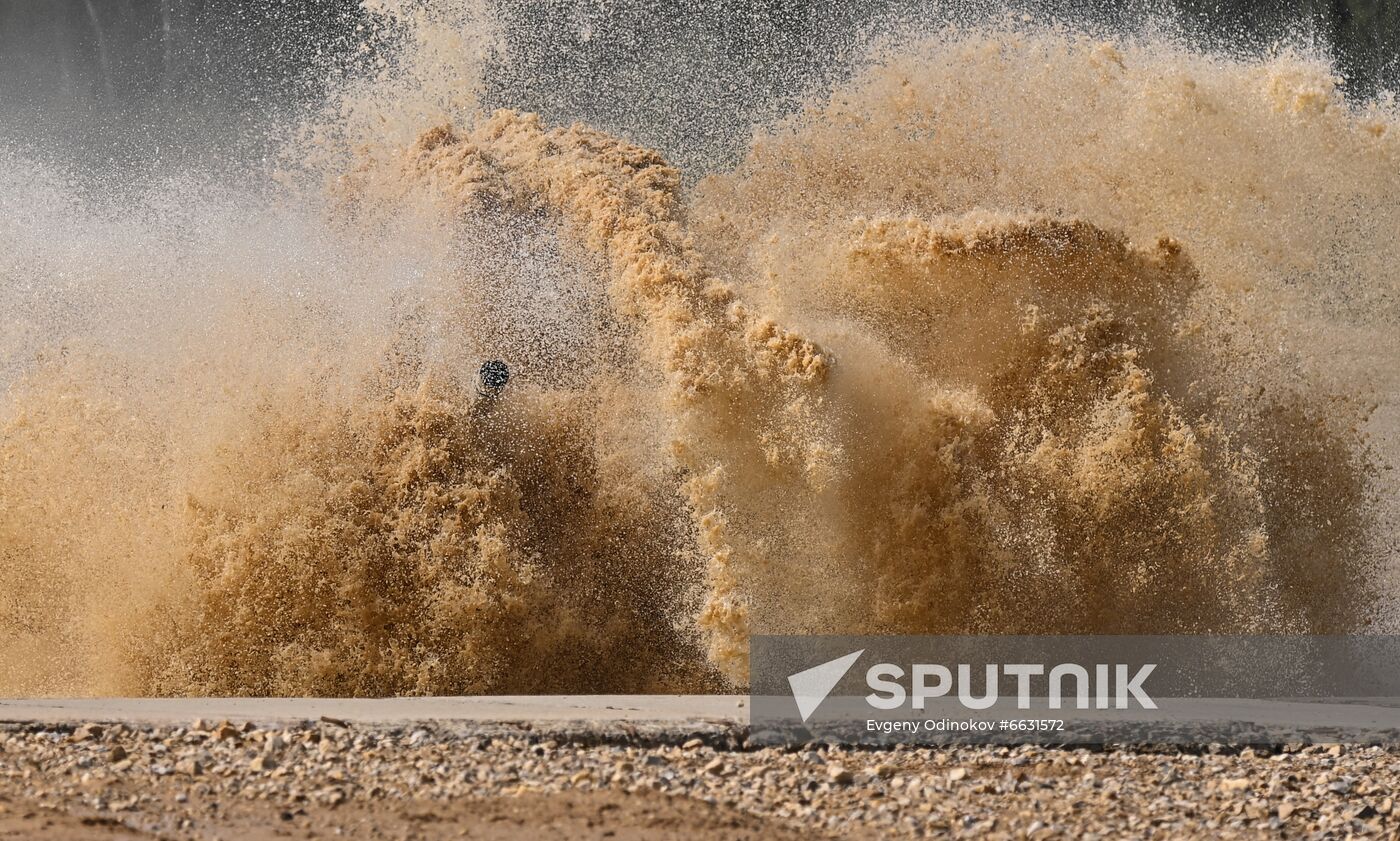 Russia Army Games Tank Biathlon