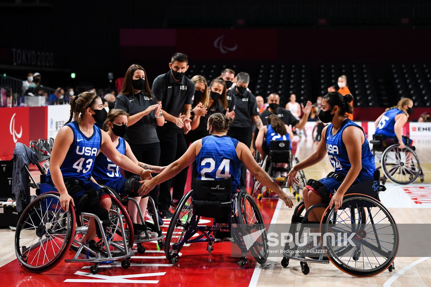 Japan Paralympics 2020 Wheelchair Basketball Women Netherlands - US