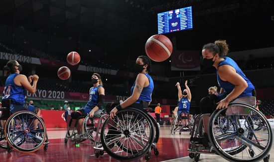 Japan Paralympics 2020 Wheelchair Basketball Women Netherlands - US
