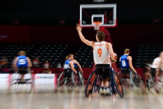 Japan Paralympics 2020 Wheelchair Basketball Women Netherlands - US