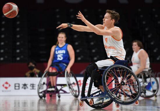 Japan Paralympics 2020 Wheelchair Basketball Women Netherlands - US