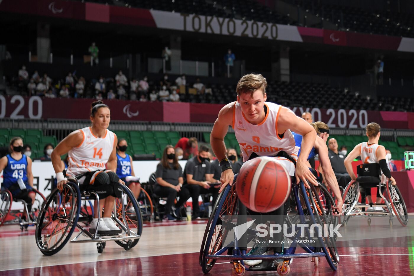 Japan Paralympics 2020 Wheelchair Basketball Women Netherlands - US