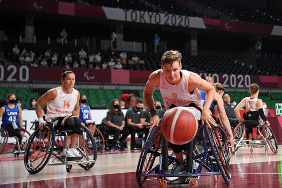 Japan Paralympics 2020 Wheelchair Basketball Women Netherlands - US