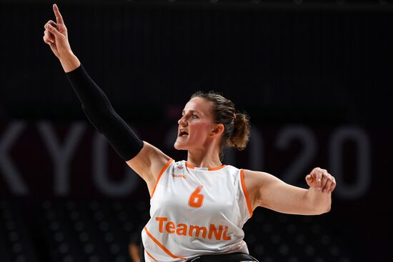 Japan Paralympics 2020 Wheelchair Basketball Women Netherlands - US