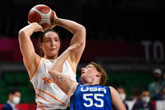 Japan Paralympics 2020 Wheelchair Basketball Women Netherlands - US