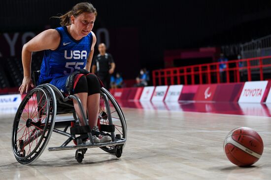 Japan Paralympics 2020 Wheelchair Basketball Women Netherlands - US