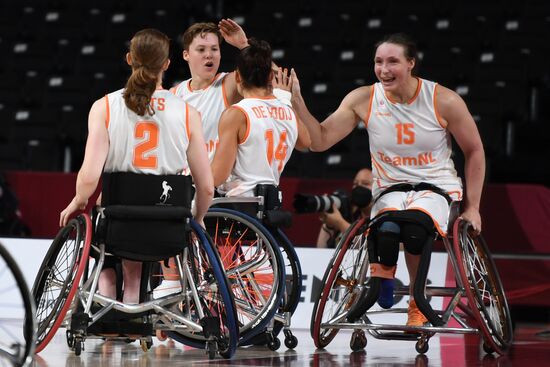 Japan Paralympics 2020 Wheelchair Basketball Women Netherlands - US