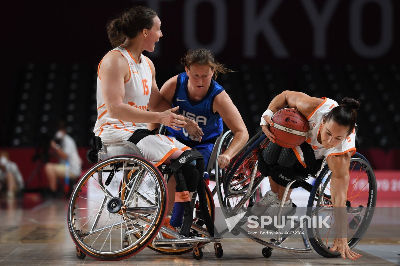 Japan Paralympics 2020 Wheelchair Basketball Women Netherlands - US