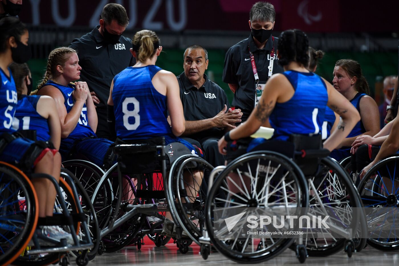Japan Paralympics 2020 Wheelchair Basketball Women Netherlands - US