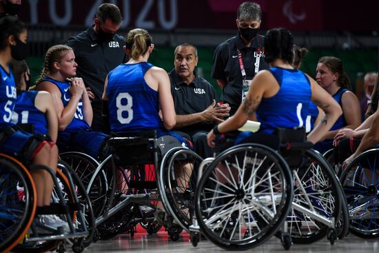 Japan Paralympics 2020 Wheelchair Basketball Women Netherlands - US