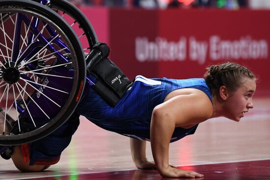 Japan Paralympics 2020 Wheelchair Basketball Women Netherlands - US