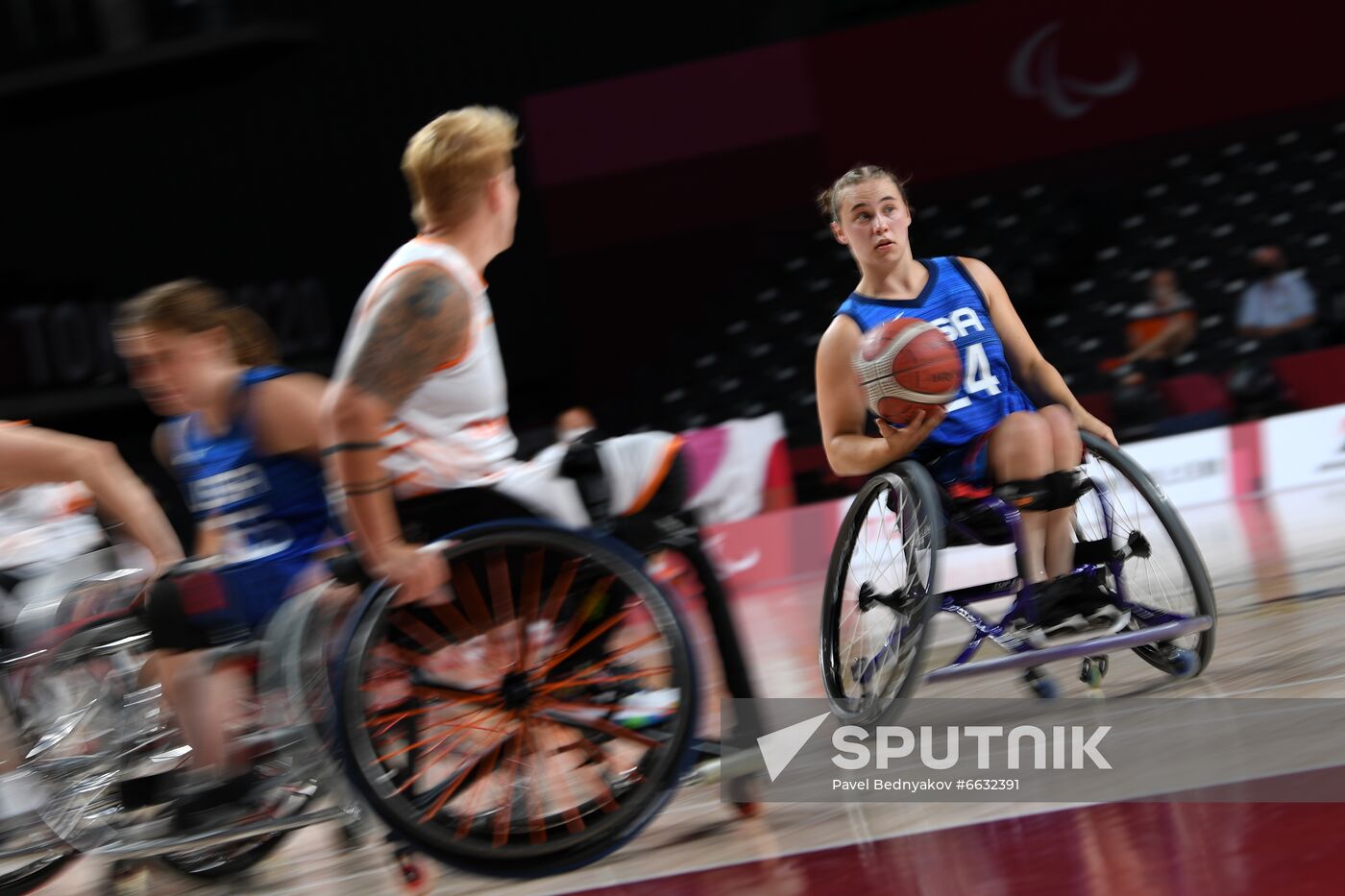 Japan Paralympics 2020 Wheelchair Basketball Women Netherlands - US
