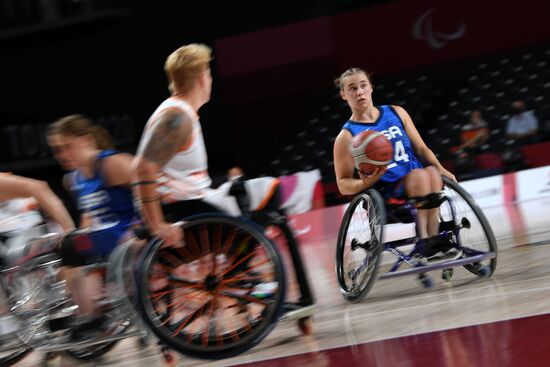 Japan Paralympics 2020 Wheelchair Basketball Women Netherlands - US
