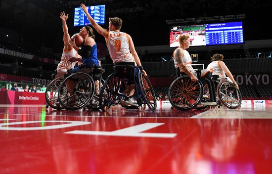 Japan Paralympics 2020 Wheelchair Basketball Women Netherlands - US