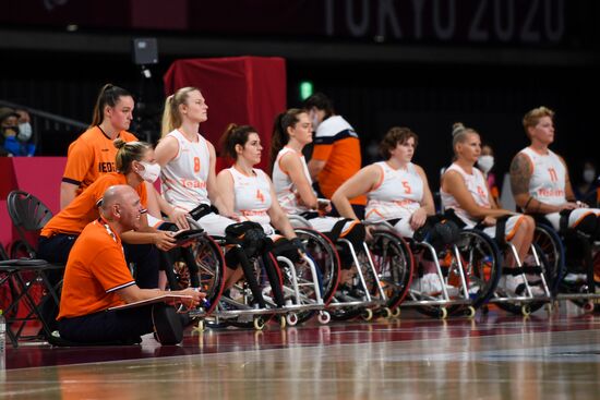 Japan Paralympics 2020 Wheelchair Basketball Women Netherlands - US