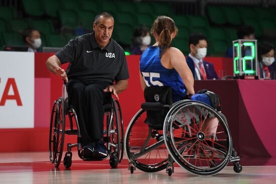 Japan Paralympics 2020 Wheelchair Basketball Women Netherlands - US