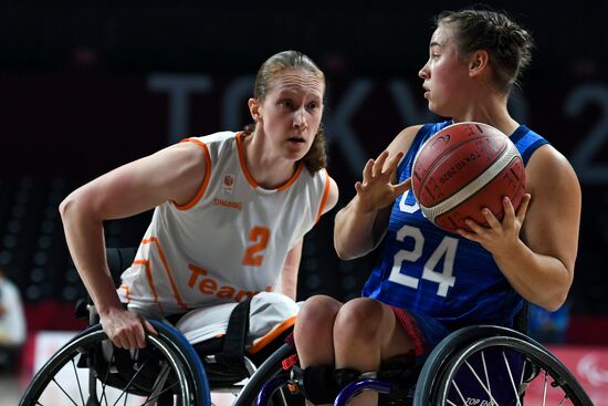 Japan Paralympics 2020 Wheelchair Basketball Women Netherlands - US